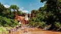 Unnamed waterfall in the Weito river