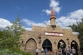 Unniversal Studios, Hogsmeade Train Station Royalty Free Stock Photo