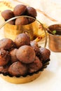 Unniyappam fried rice balls for vishu festival on Kerala