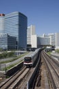 UNO city in Vienna with subway