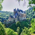 Medieval Burg Eltz Castle in the Mosel River Region of Germany