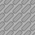 Unobtrusive absract grey seamless pattern