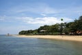 Unoccupied beach in Bali