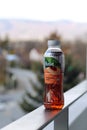 Diet Peach Fusetea Bottle Photographed in Nyon, Switzerland