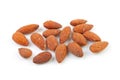 Unpeeled almond nuts