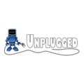 An unplugged robot