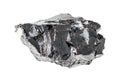 Unpolished sphalerite  zinc blende rock cutout Royalty Free Stock Photo