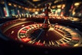 Unpredictable Roulette casino. Generate Ai