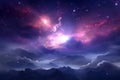 unqiue galaxy galaxy illustration Royalty Free Stock Photo