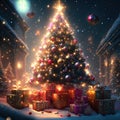 Gilded Whispers: Unraveling the Magic of Christmas Gifts and Decorations AI Generative By Christmas ai