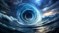 Unraveling the Bermuda Triangle Enigma A Visual Exploration of Hypothesized Vortex Phenomena