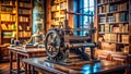 Unraveling the History of Printing From Ancient Books to Modern Typography Exploring the Evolution of Movable Type and Royalty Free Stock Photo