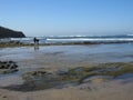 Sunset Cliffs in San Diego, California Royalty Free Stock Photo