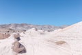 unrecognizable person at Campo de Piedra Pomez, Catamarca, Argentina