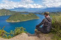 Cuicocha Lake Backpacker, Otavalo, Ecuador