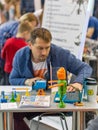 Robot School booth at CEE 2017 in Kiev, Ukraine