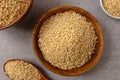 Unrefined brown grain brown rice