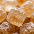 Unrefined sugar often used for its rich flavor in culinary applicatio Royalty Free Stock Photo