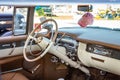 Unrestored 1955 Pink Cadillac Coupe de Ville Interior