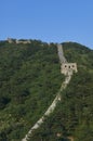 Unrestored section of the Great Wall of China, Zhuangdaokou, Beijing, China