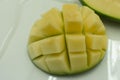 Unripe vegetable vegetarian Unripe Mango Pieces im-8
