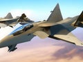 Unrivaled Performance: Experience the Cutting-Edge Fighter Planes of Tomorrow Royalty Free Stock Photo