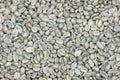 Unroasted coffee beans