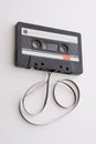 Unroll tape cassette Royalty Free Stock Photo