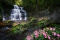 Unseen Man daeng water fall in phuhinrongkla park