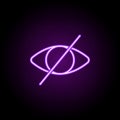 unseen sign icon. Web icons universal set for web and mobile