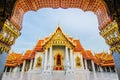 Unseen thailand, Wat Benchamabophit Dusitvanaram is a Buddhist temple in Bangkok, Thailand. Royalty Free Stock Photo