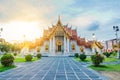 Unseen thailand, Wat Benchamabophit Dusitvanaram is a Buddhist temple in Bangkok, Thailand Royalty Free Stock Photo