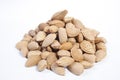 Unshelled Almonds Royalty Free Stock Photo