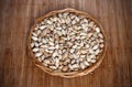 Unshelled almonds Royalty Free Stock Photo