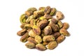 Unshelled pistachios Royalty Free Stock Photo