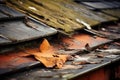 Unsightly Roof leakage stains dirty. Generate Ai Royalty Free Stock Photo