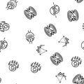 unsolved mysteries question seamless pattern vector