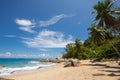 Unspoiled tropical beach in Sri Lanka.