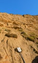 Unstable cliffs at Jan Juc, Great Ocean Road, Victoria, Australia