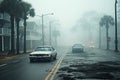 Unstoppable Hurricane Wreaks Havoc on Coastal Town,Leaving Destruction and Chaos