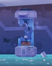Unsuccessful experiment in research science and technology laboratory, failed exploratory tests