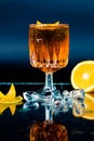 Unsurpassed Cocktail Aperol Spritz Royalty Free Stock Photo