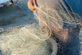 Mending A Fishing Net
