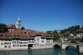 The Untertor Bridge in Bern Royalty Free Stock Photo