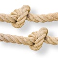 Untie the knots - problem solving concept image Royalty Free Stock Photo