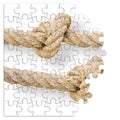 Untie the knots - Troubleshooting - problem solving concept image