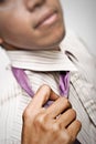 Untie the tie Royalty Free Stock Photo