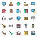 Devices - 25 icons image.