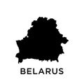 Belarus map icon vector trendy Royalty Free Stock Photo