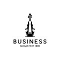 Foot Legs Violin Musical Abstract Luxury Business Logo